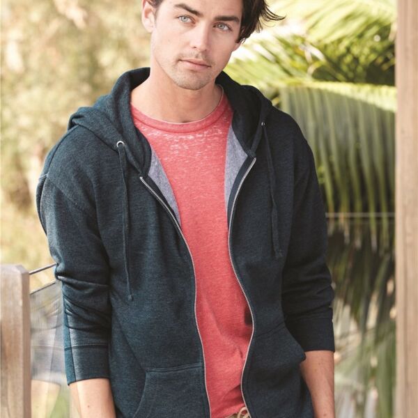 Unisex Midweight Full-Zip Hooded Sweatshirt Thumbnail