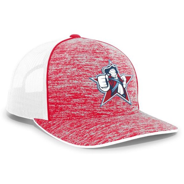 Aggressive Heather Trucker Snapback Cap Thumbnail