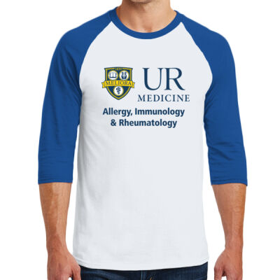 Navy AIR Heavy Cotton 3/4 Sleeve Raglan T-shirt Thumbnail