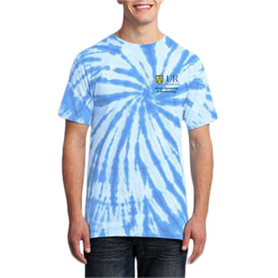 Navy AIR Tie-Dye Tee (Left Chest) Thumbnail