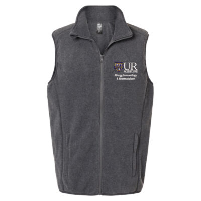 White AIR Men's Polar Fleece Vest  Thumbnail