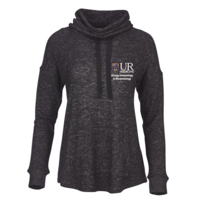 White AIR Women's Cuddle Cowelneck Pullover Thumbnail