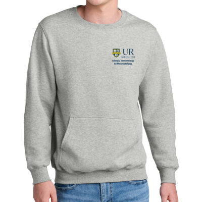 Navy AIR Core Fleece Crewneck Pocket Sweatshirt Thumbnail
